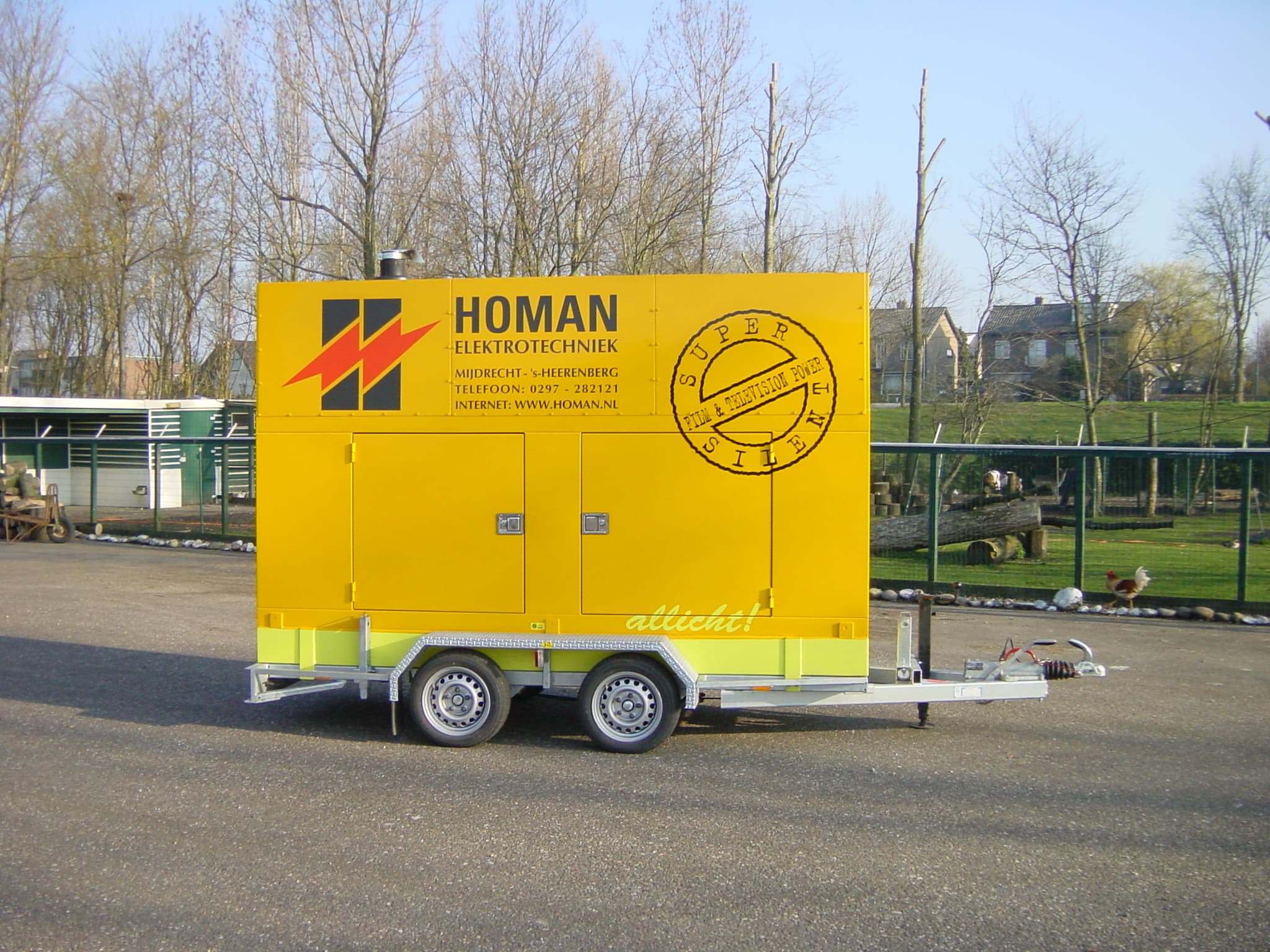 Homan 100 kVA generator